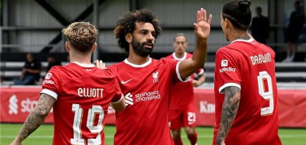 تشكيل ليفربول ضد ليستر سيتي وديًا.. موقف محمد صلاح